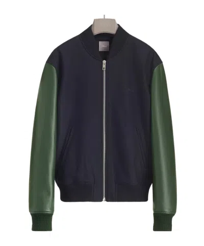 Dior Varsity Jacket In Black