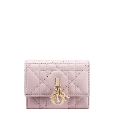 Dior Veronia Wallet In Pink | ModeSens