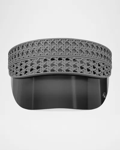 Dior Very Cannage Visor In Mpkbrnmr