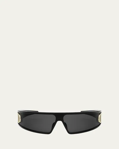 DIOR VERYDIOR M1U PLASTIC WRAP SUNGLASSES
