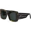Dior Very S1i 54mm Square Sunglasses In Black