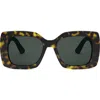 Dior Very S1i 54mm Square Sunglasses In Green
