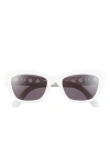 Dior Very S2i Butterfly Sunglasses In White