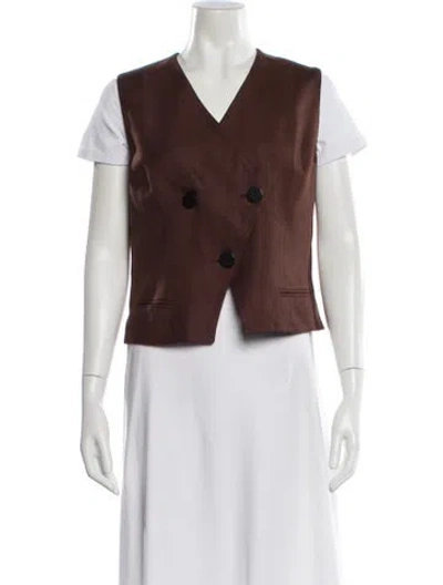 Pre-owned Dior Vest In Brown