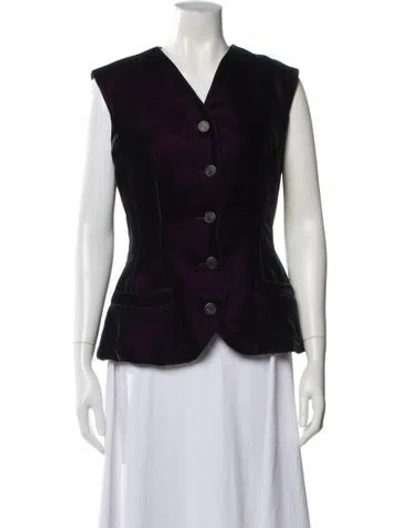 Pre-owned Dior Vest In Purple