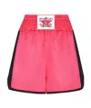 Dior Vibe Contrast Trimmed Shorts In Pink