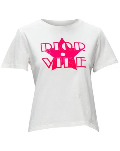 Pre-owned Dior Vibe Star Logo T-shirt