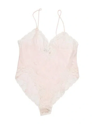 Pre-owned Dior Vintage 1970's Bodysuit In Pink