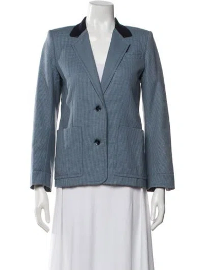 Pre-owned Dior Vintage 1980's Blazer In Blue