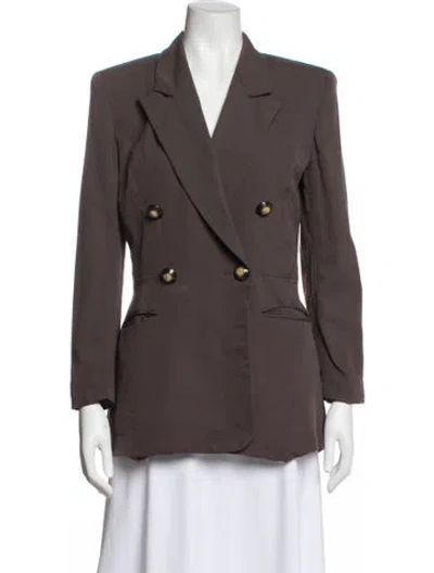 Pre-owned Dior Vintage 1980's Blazer In Brown