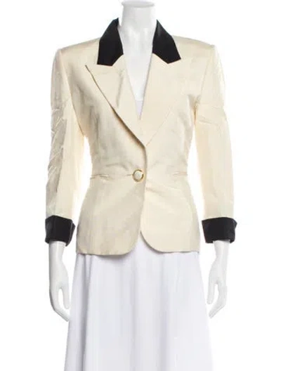 Pre-owned Dior Vintage 1980's Blazer In Neutral
