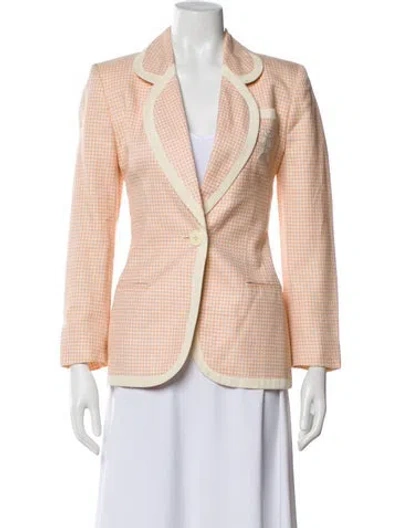 Pre-owned Dior Vintage 1980's Blazer In Neutral