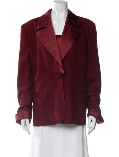 Pre-owned Dior Vintage 1980's Blazer In Red