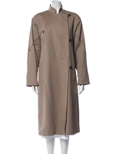 Pre-owned Dior Vintage 1980's Coat In Neutral