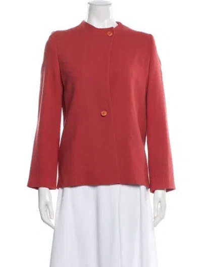 Pre-owned Dior Vintage 1980's Evening Jacket In Red