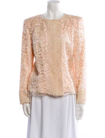 Pre-owned Dior Vintage 1980's Evening Jacket W/ Tags In Neutral