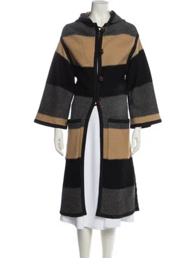 Pre-owned Dior Vintage 1980's Faux Fur Coat