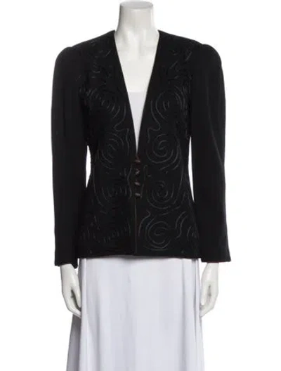 Pre-owned Dior Vintage 1980's Jacket In Black