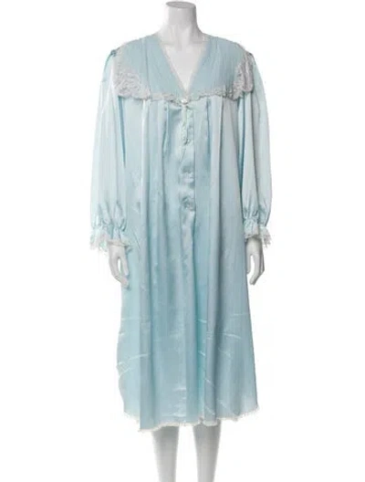 Pre-owned Dior Vintage 1980's Nightgown In Blue
