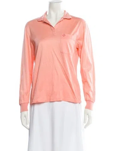 Pre-owned Dior Vintage 1980's Polo In Pink