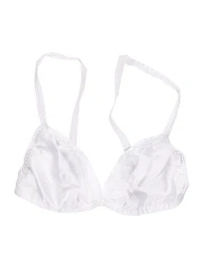 Pre-owned Dior Vintage 1980's Sports Bra In White
