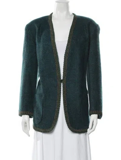 Pre-owned Dior Vintage 1980's Sweater In Green