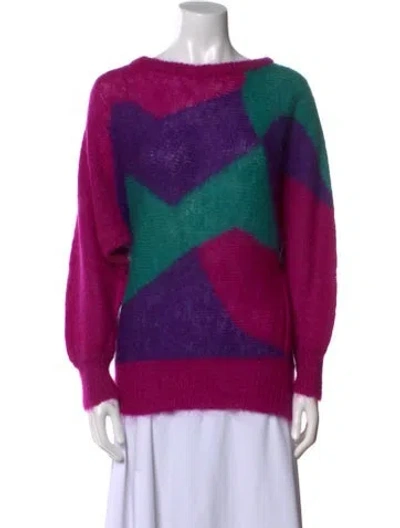 Pre-owned Dior Vintage 1980's Sweater In Pink