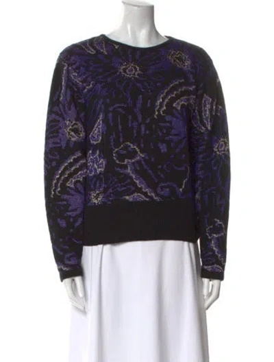 Pre-owned Dior Vintage 1980's Sweater In Purple