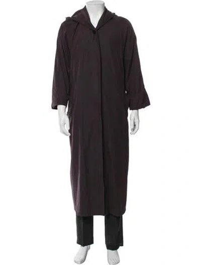 Pre-owned Dior Vintage 1980's Trench Coat In Gray