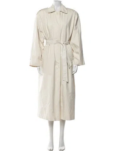 Pre-owned Dior Vintage 1980's Trench Coat In Neutral