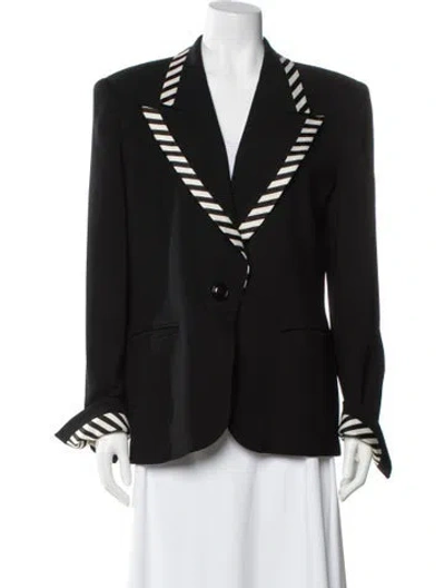 Pre-owned Dior Vintage 1990's Blazer In Black