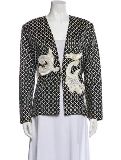 Pre-owned Dior Vintage 1990's Evening Jacket In Multi