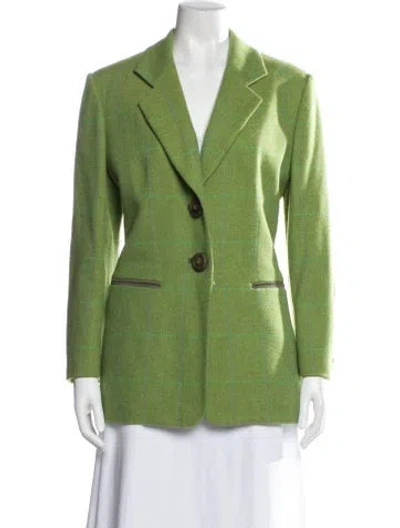 Pre-owned Dior Vintage 1997 Blazer In Green