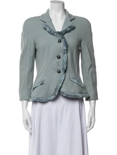 Pre-owned Dior Vintage 1997 Evening Jacket In Blue