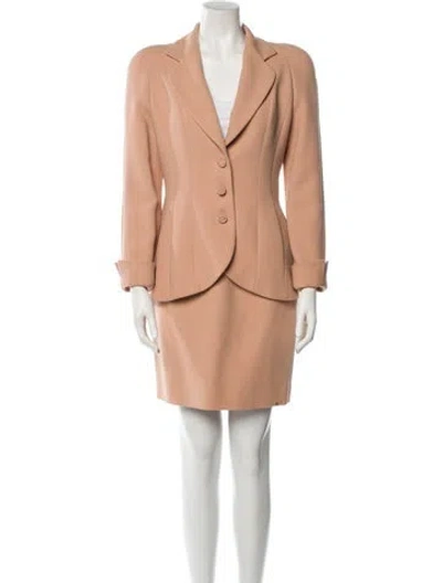 Pre-owned Dior Vintage 1997 Skirt Suit In Pink