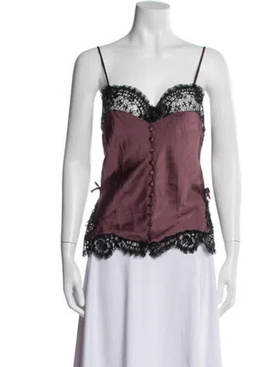 Pre-owned Dior Vintage 1997 Top In Purple