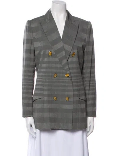 Pre-owned Dior Vintage 1999 Blazer In Gray