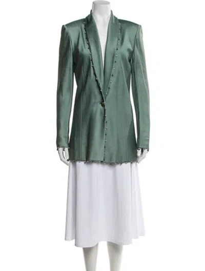 Pre-owned Dior Vintage 1999 Blazer In Green