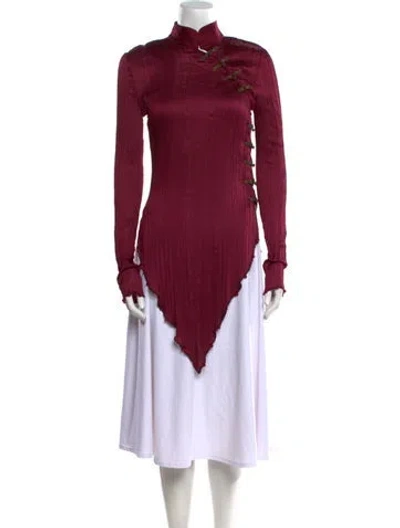 Pre-owned Dior Vintage 1999 Tunic In Burgundy