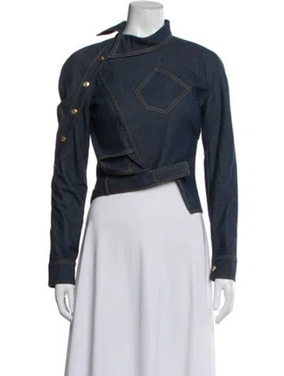 Pre-owned Dior Vintage 2000 Denim Jacket In Blue