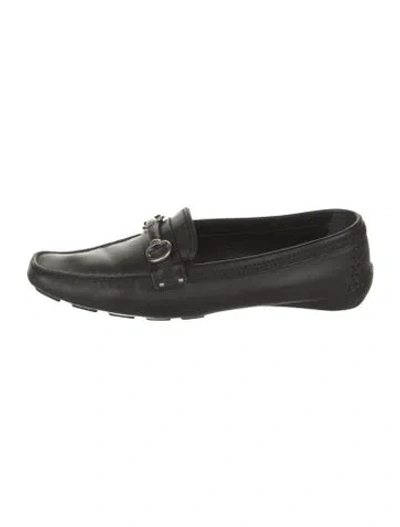 Pre-owned Dior Vintage 2000's Loafers In Black