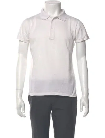 Pre-owned Dior Vintage 2000's Polo Shirt In White