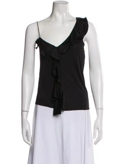 Pre-owned Dior Vintage 2000 Top In Black
