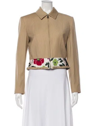 Pre-owned Dior Vintage 2001 Jacket In Neutral