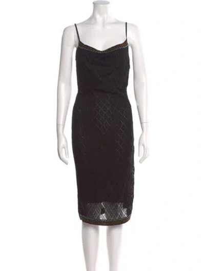 Pre-owned Dior Vintage 2001 Midi Length Dress In Brown