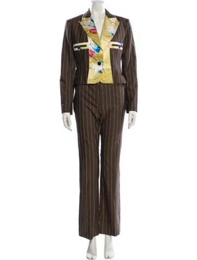 Pre-owned Dior Vintage 2001 Pantsuit In Multi