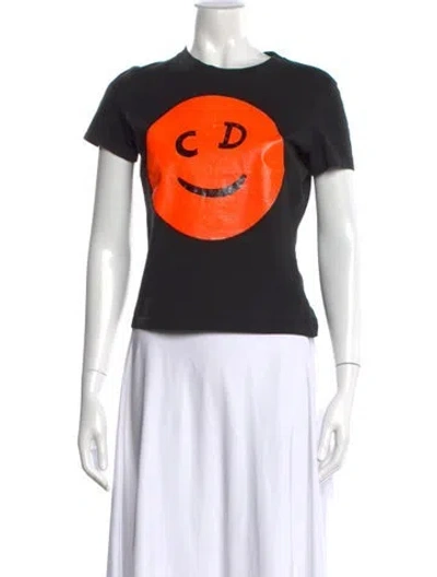 Pre-owned Dior Vintage 2001 T-shirt In Black