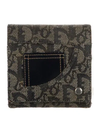 Pre-owned Dior Vintage 2001 Wallet In Blue