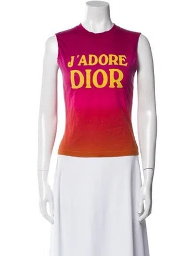 Pre-owned Dior Vintage 2002 Top In Pink