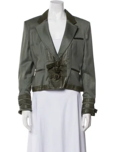 Pre-owned Dior Vintage 2003 Blazer In Green